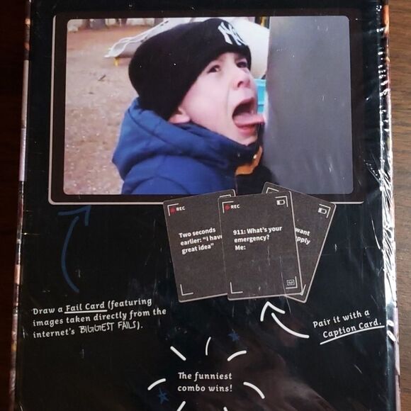 New &‎ Sealed Caption This A Game By Fail Army - Picture 4 of 4